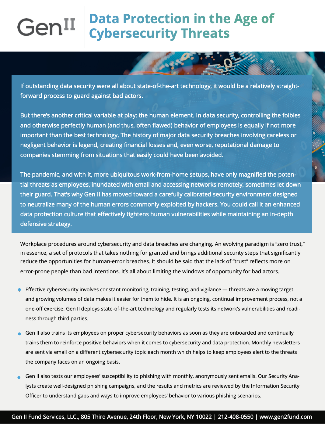 Gen II Data Protection in the Age of Cybersecurity Threats – Force ...